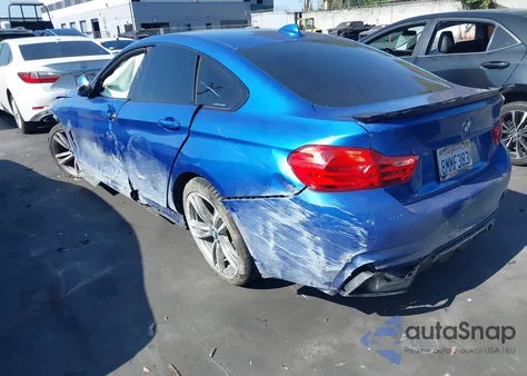 2015 BMW 435 I Gran Coupe z USA, uszkodzony, nr VIN WBA4B1C52FD954885